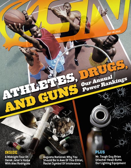 Athletes, Drugs And Guns: Our Annual Power Rankings