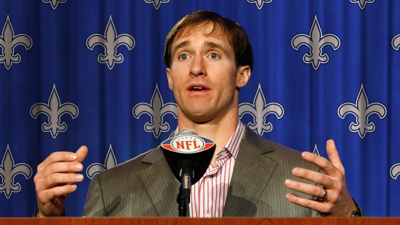 Drew Brees Casually Wonders Aloud If He Really Could Get Away With Murder In This Town