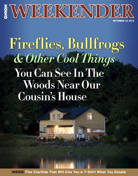 Fireflies, Bullfrogs And Other Cool Things You Can See In The Woods Near Our Cousin's House