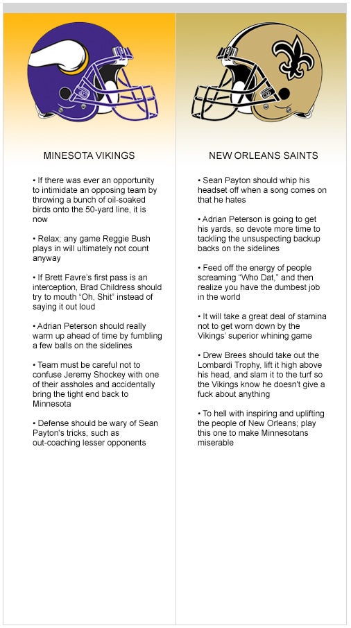 Saints vs. Vikings