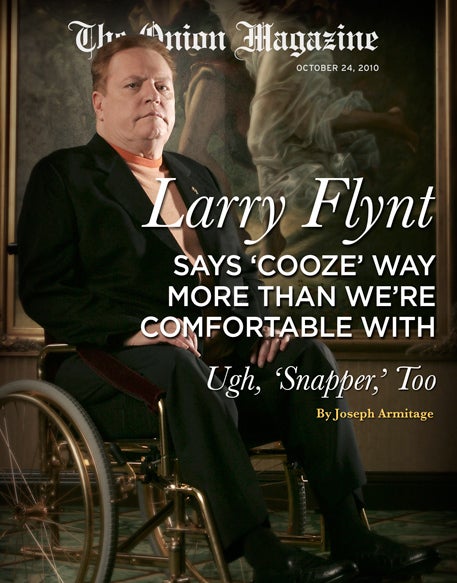 Larry Flynt Says 'Cooze' Way More Than We're Comfortable With