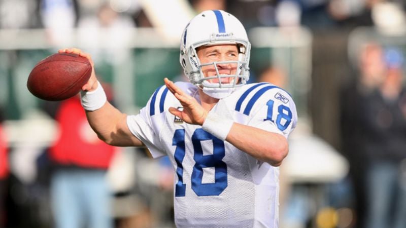 Colts Tap Quarterback Peyton Manning To Start Playoff Game