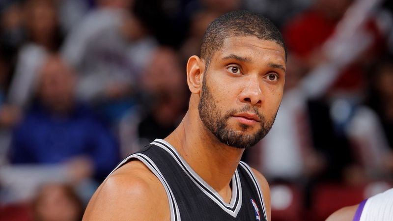 Tim Duncan Urges All-Stars To Use Inside Voice During Game