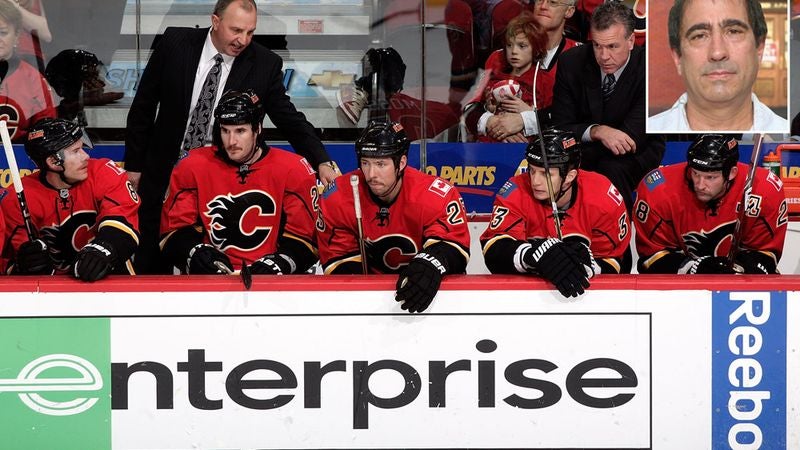 Calgary Flames Trying To Keep Fact That They're A Hockey Team From Landlord