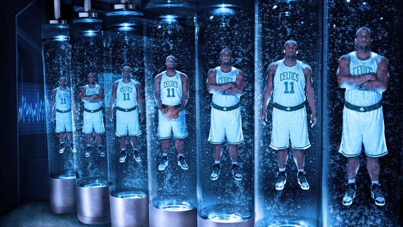 Terrified Ray Allen Discovers Celtics Lab Containing Thousands Of Test-Tube 'Big Babies'