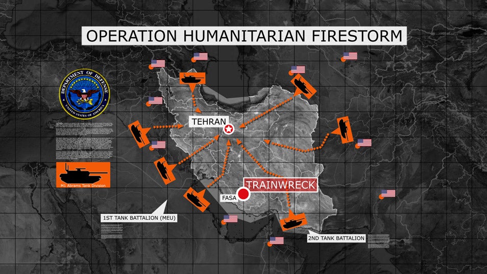 Plan For Operation Humanitarian Firestorm