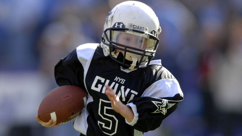 Peewee Football Player Retires To Spend More Time With His Mom And Dad