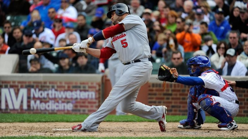 Every Player Begins Hitting Home Runs After Copying Albert Pujols’ Stance, Swing