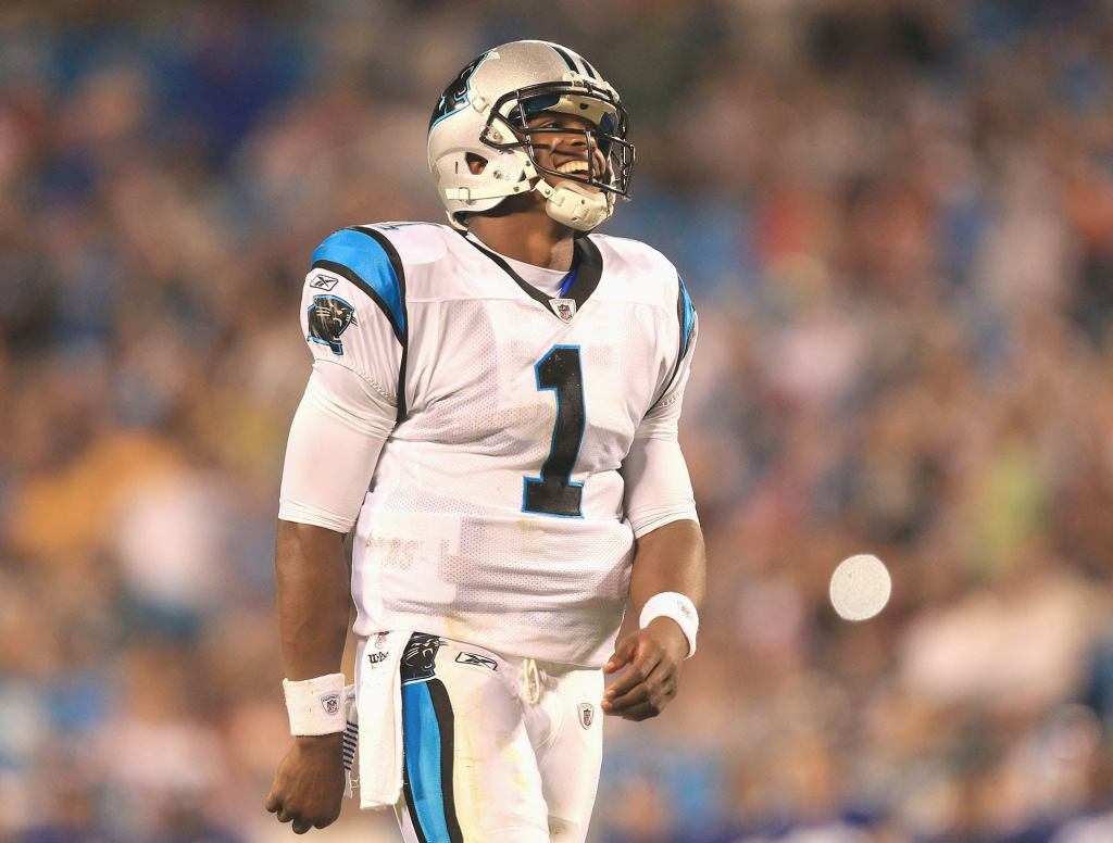 Cam Newton Looking Like He Plays For Panthers