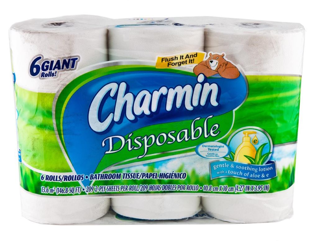 Charmin Introduces New Disposable Toilet Paper