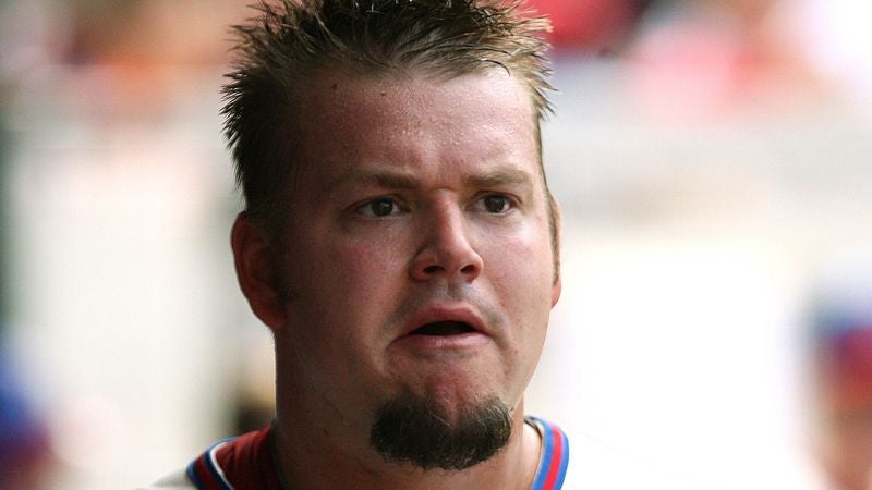 Doctors Concerned As Joe Blanton’s Goatee Flares Up Again