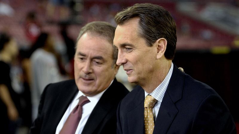 Al Michaels Asks Cris Collinsworth If They Can Talk About Something Other Than Football