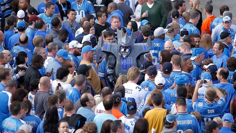 Lions Fans Excited To Be Booing Again