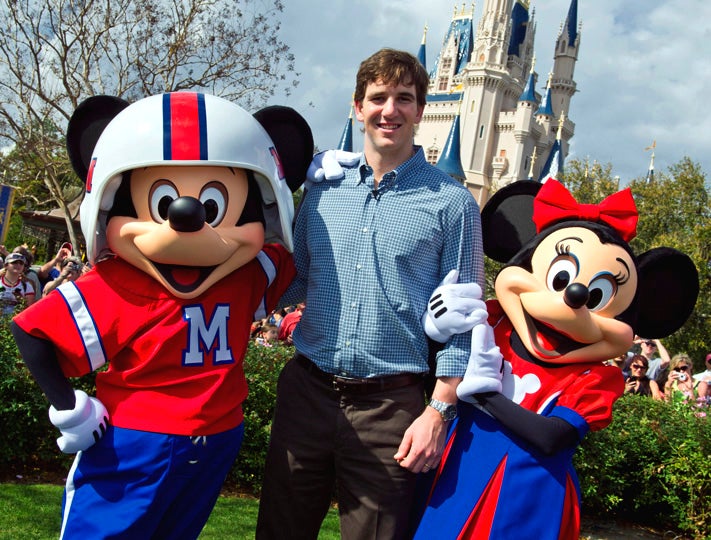 Eli Manning: 'My Mom And Dad Are Taking Me To Disney World!'