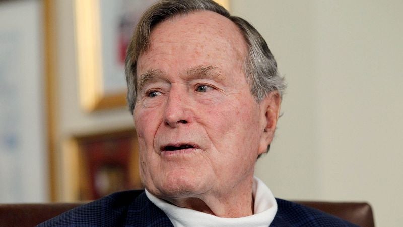 George H.W. Bush Hasn't Seen Anyone From His Secret Service Detail In Years