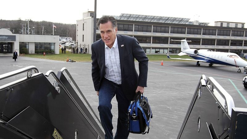 Mitt Romney Soars In Polls After Leaving Country