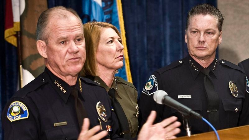 Anaheim Police Chief John Welter: 'Look, Our Job Is To Shoot People'