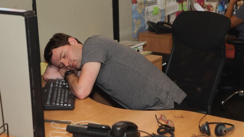 New Study Finds Americans Need 6 Hours Of Sleep At Work