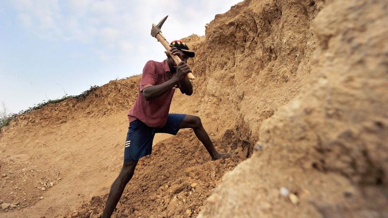 World's Greatest Athlete Forced Back Into Diamond Mine At Gunpoint