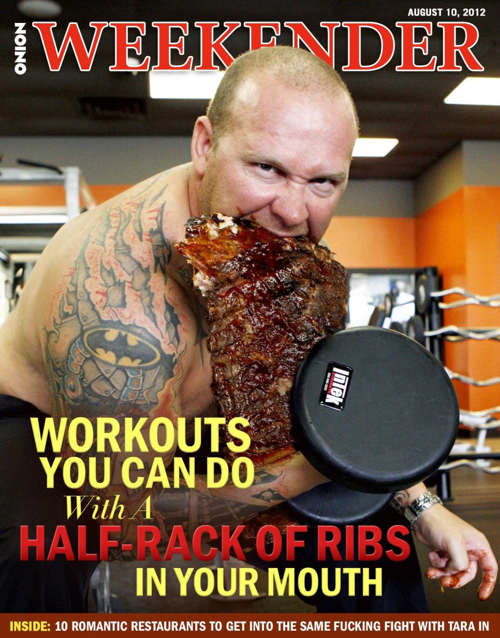 Workouts You Can Do With A Half-Rack Of Ribs In Your Mouth