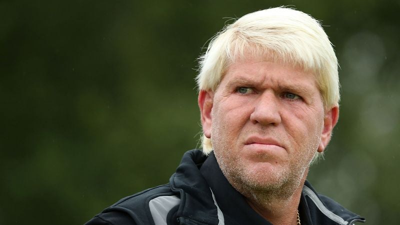 John Daly Injured After Vicious Hit During Arena Golf Tournament