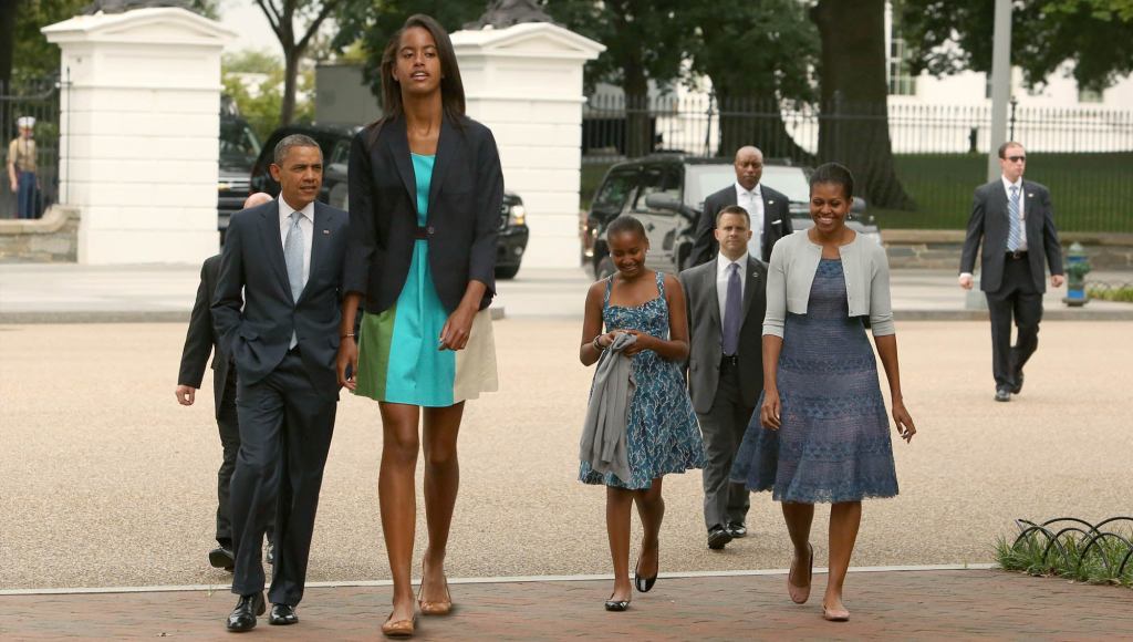 White House Officials Confirm Malia Obama Now Seven Feet, Nine Inches Tall