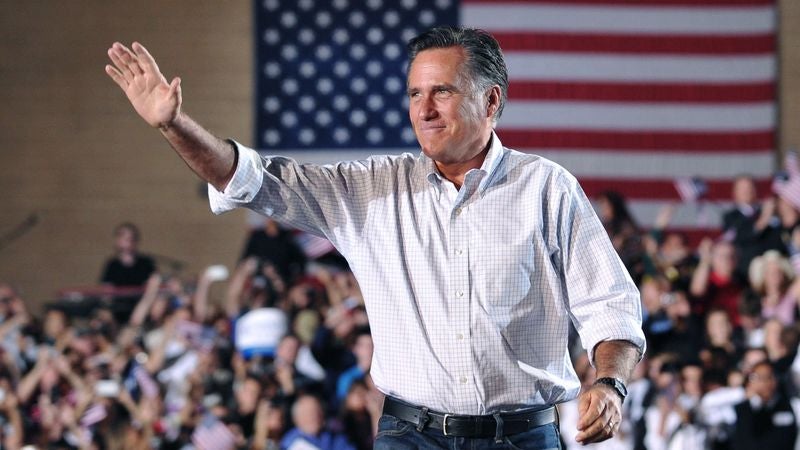 Romney Campaign Reboots For 72nd Consecutive Week