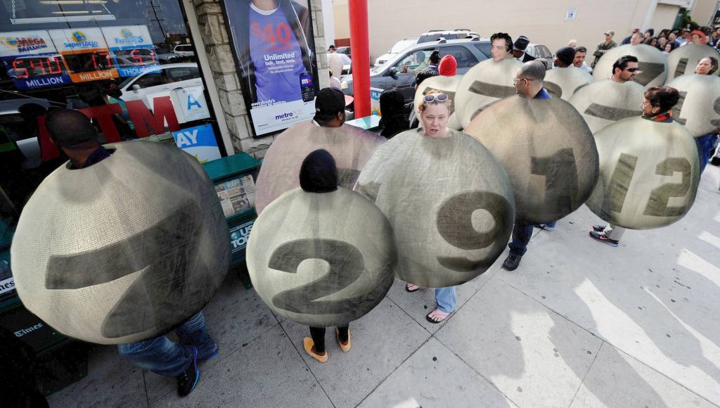 Powerball Super Fans Camping Out Before The Big Drawing Dressed Up As Their Favorite Numbers