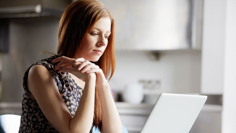 Area Woman Decides Not To Post Facebook Status That Would Have Tipped Gun Control Debate