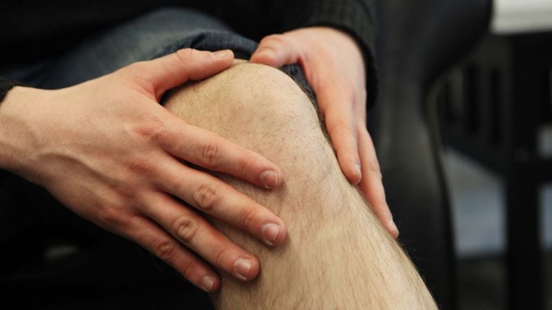 Area Man's Knee Making Weird Sound