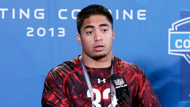 Manti Te'o Scrapes Together $5,000 For Combine Fee