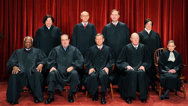 Supreme Court On Gay Marriage: 'Sure, Who Cares'