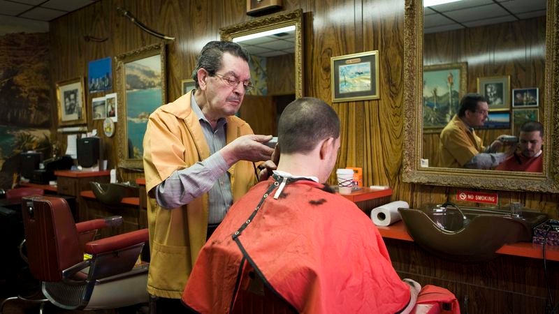 Barber Just Latest In String Of Humans To Feign Interest In What Area Man Says