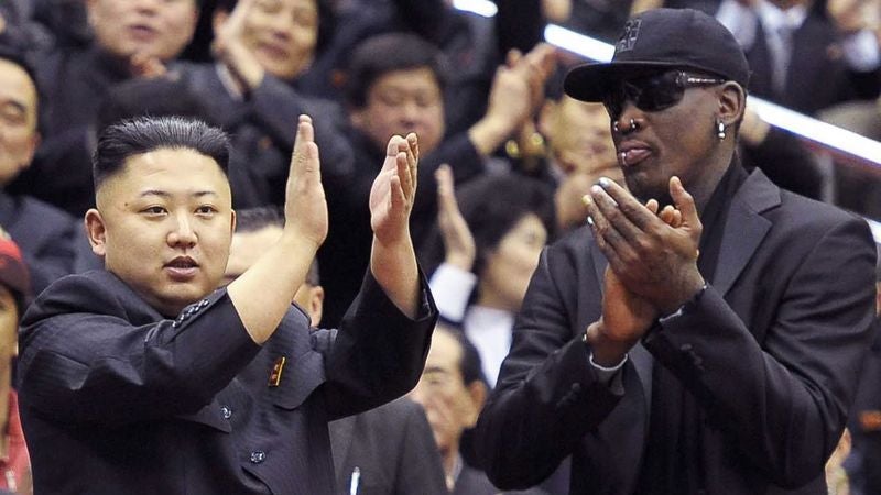 Appearance Of Dennis Rodman Most Normal Thing To Happen In North Korea