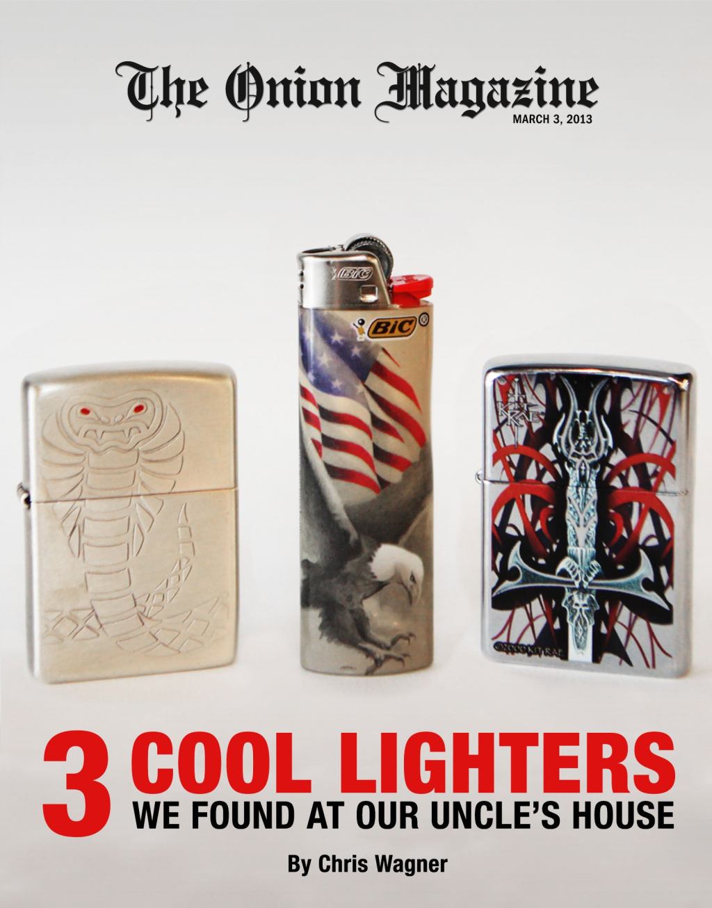 3 Cool Lighters We Found At Our Uncle's House