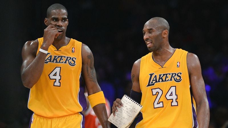 Kobe Bryant Compiles Helpful List Of 435 Aspects Of Game Antawn Jamison Needs To Improve