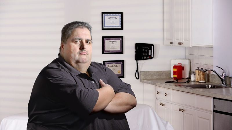 450-Pound Man Didn't Go To Doctor For A Lecture