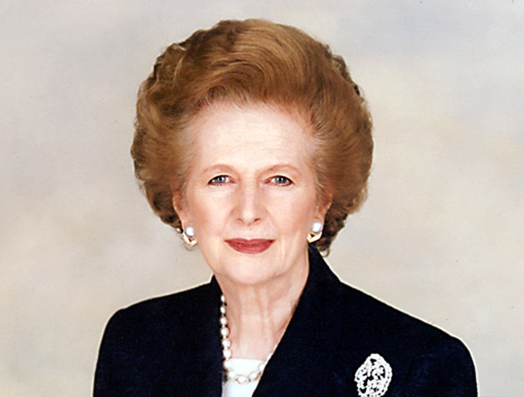 Margaret Thatcher's Ashes Scattered Over Free Market