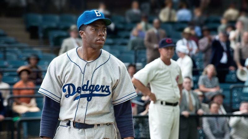 New Jackie Robinson Movie Probably Has Scene Where People Yell Things And He’s Upset And Wants To Fight Back But Doesn’t