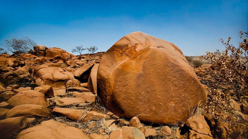 Teen Boulder Can't Wait For Landslide To Roll It Into Ravine Where They Get It