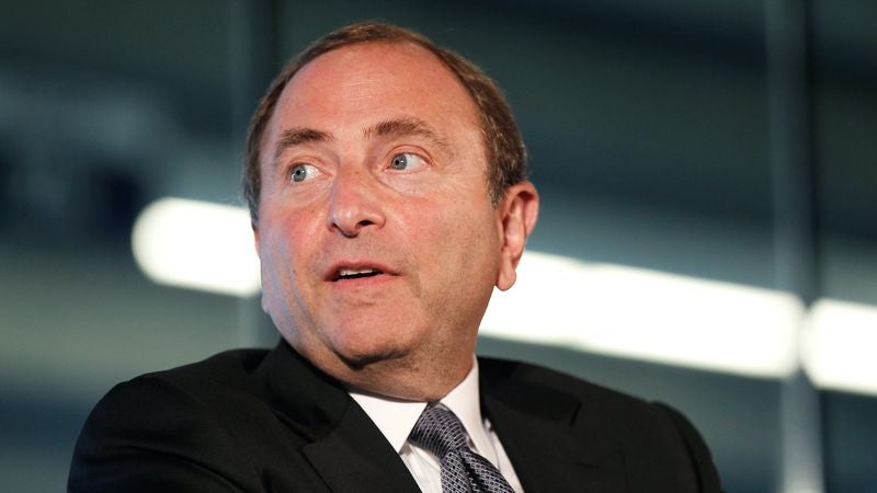 Gary Bettman Wondering If He Really Has To Attend Every Game Of Stanley Cup Finals