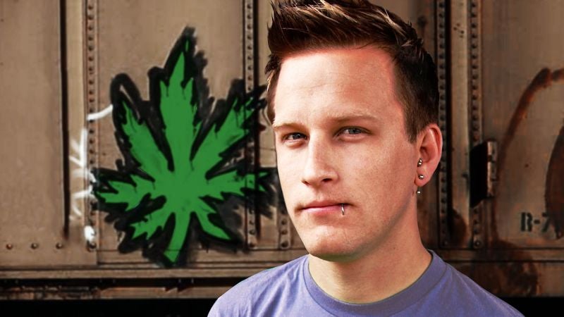 Graffiti Artist Completes Masterwork ‘Still Life Of Marijuana Leaf’