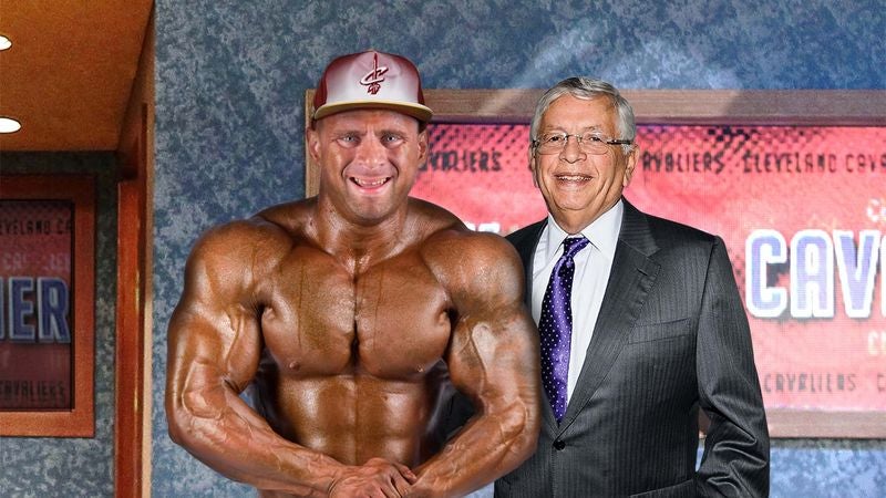 Cleveland Cavaliers Draft Huge Bodybuilder With First Pick