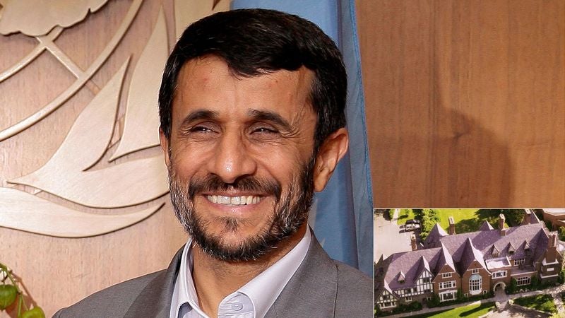 Ahmadinejad Signs On As Dean At Sarah Lawrence