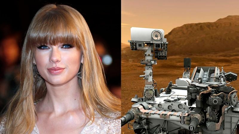 Taylor Swift Now In Long-Distance Relationship With Curiosity Rover