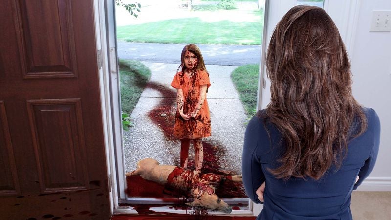 Blood-Spattered Suri Cruise Drags Dog Carcass To Mother’s Doorstep