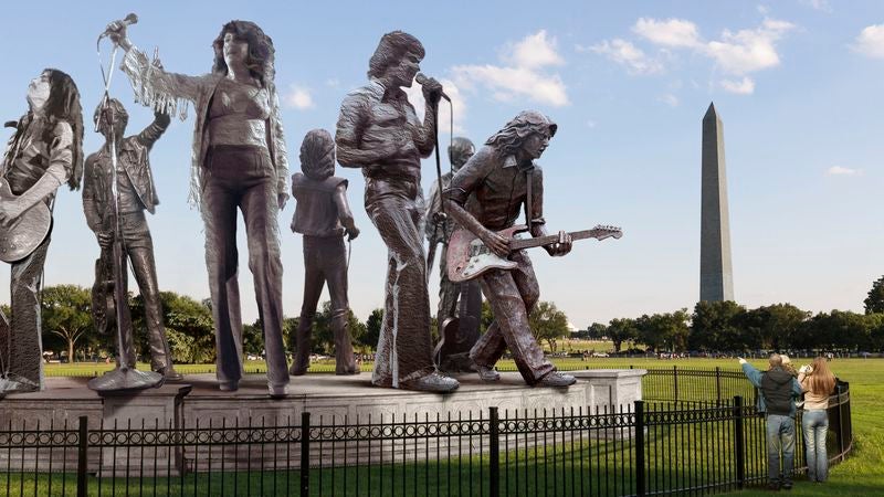 Jefferson Starship Memorial Reopens On National Mall