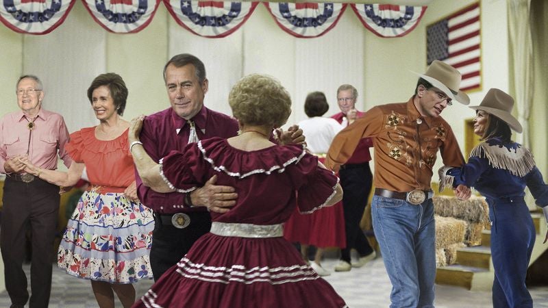 U.S. On Verge Of Full-Scale Government Hoedown