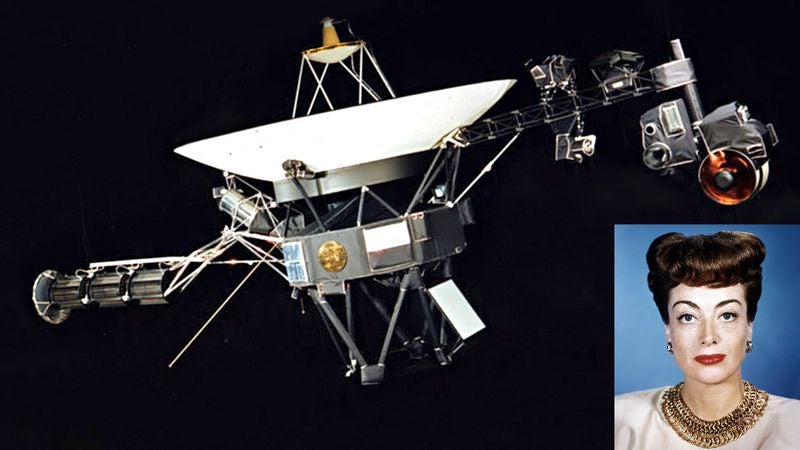 NASA: Voyager-1 Has Officially Carried Remains Of Joan Crawford Outside Solar System