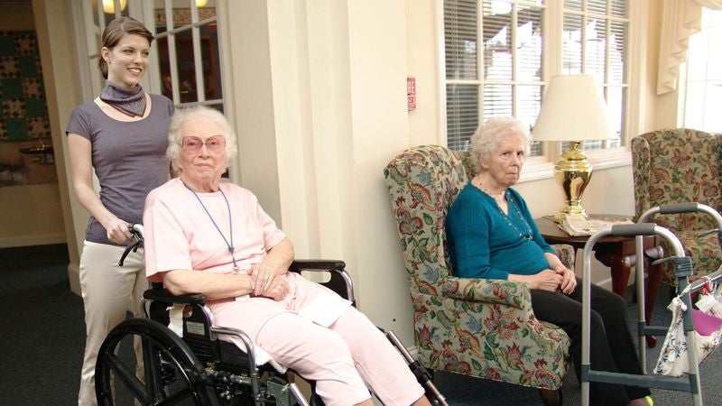 Grandmother Shown Around Retirement Home Where She Will Die